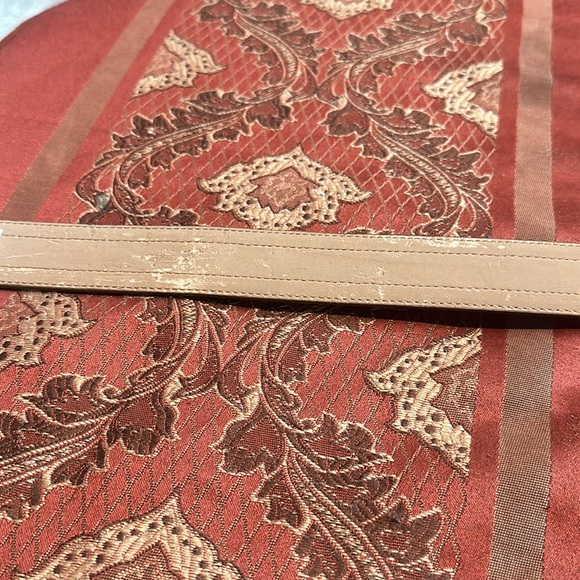 Mens Preowned belt white/brown - Picture 7 of 7